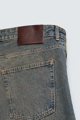 JEANS STRAIGHT FIT ROTOS / Azul tinta - Zara фото 11