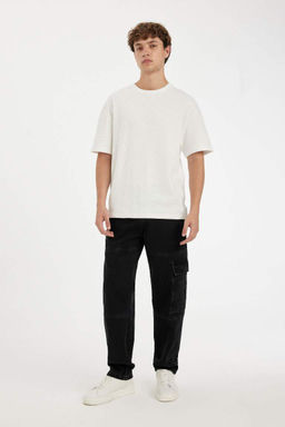 Широкие джинсовые брюки Relax Fit - Defacto фото 5