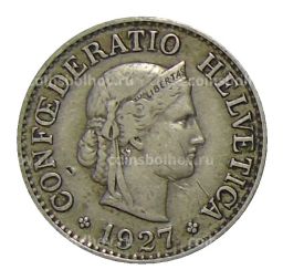 10 раппенов 1927 года Швейцария
