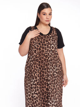 Сарафан леопардовый SA22507LEO18