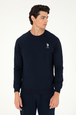 Мужской темно-синий базовый свитшот Неожиданная скидка в корзине - U.s. polo assn фото 8