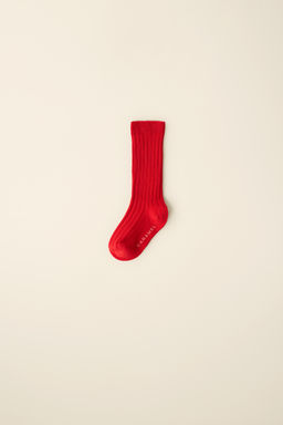 CALCET?N LARGO RIB CREATED BY CARAMEL LONDON X ZARA / Rojo