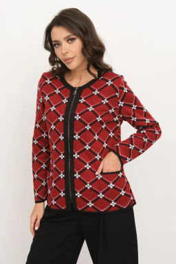 ЗЛАТА Жакет М 3173/красный