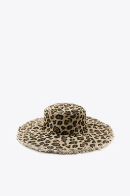 ANIMAL PRINT BUCKET HAT - Zara фото 2