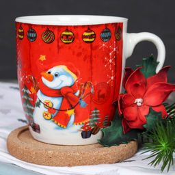 Кружка новогодняя 250 мл / X614 /уп 12/96/ - Галеонтрейд фото 5