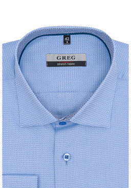 Сорочка мужская длинный рукав GREG 213/137/1339/Z/1 STRETCH_V  фото 3