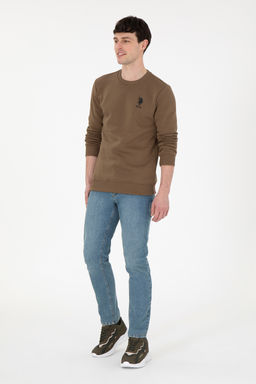 Мужской свитшот цвета хаки Неожиданная скидка в корзине - U.s. polo assn фото 11
