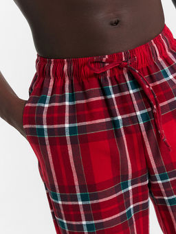 Брюки мужские в красную клетку - Mark formelle фото 4