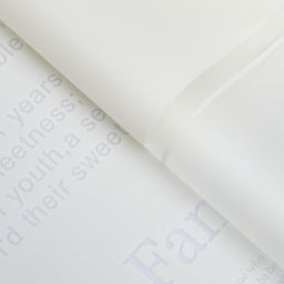 Цена за 20 шт. Плёнка матовая Модный журнал белый, 0,58 х 0,58 м - UPAK LAND фото 2