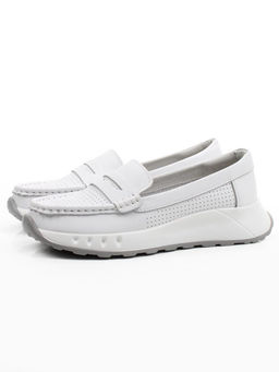 06-C948-2A WHITE Туфли летние женские (натуральная кожа)