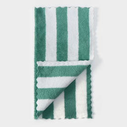 Цена за 2 шт. Салфетка для уборки Доляна «Полоски», микрофибра махровая, 30×30 см, МИКС