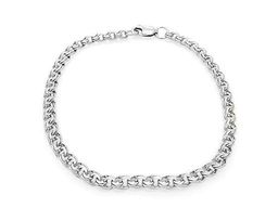 Браслет из серебра без вставки, ТР-бисмарк 0,6