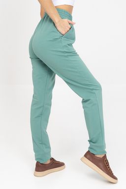 Брюки Футер 2-х нитка шалфей - Solo mio фото 6