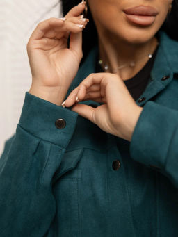 Костюм женский, цвет зеленый