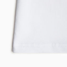 Футболка однотонная женская MINAKU: Basic line, белая, размер 54