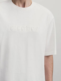 Футболка с вышивкой на груди / Zarina фото 6