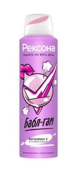 РЕКСОНА део-спрей жен Бабл-гам 150мл
