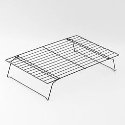 Решётка для глазирования и остывания кондитерских изделий, 3 яруса, 40.5×25 см, чёрная