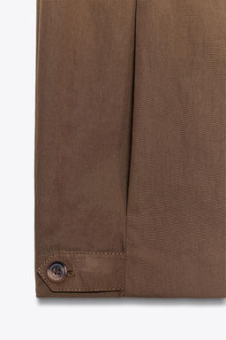 ZW COLLECTION DARTED TROUSERS WITH BELT LOOPS - Zara фото 18