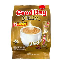 Кофе 3 в 1 Ориджинал Good Day, Индонезия, 700 г (35 стиков по 20 г) Акция