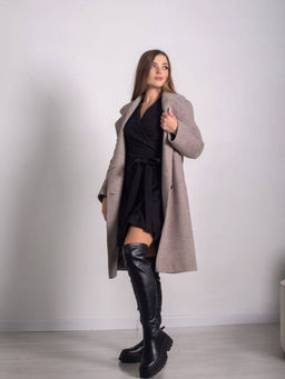 Платье Лиза (черный) - Nadi bordo фото 4