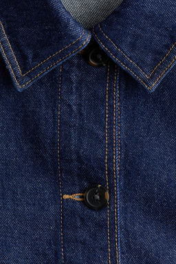 Chaqueta camisera en denim - H&m фото 9