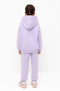 КР 400783/пастельно-лиловый брюки для дев