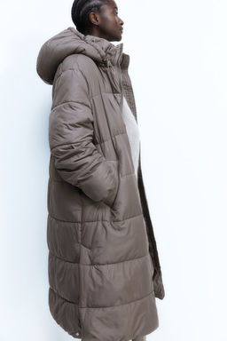 MAMA Hooded puffer coat
