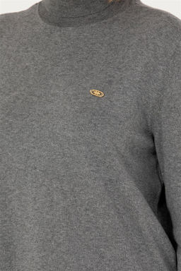 Свитер женский U.S. Polo Assn. серый меланж  фото 7