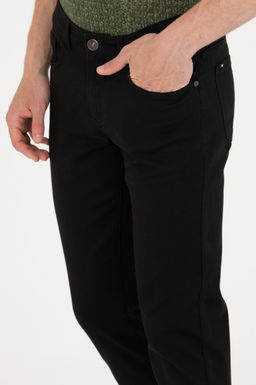 U. S. Polo Assn / Мужские черные брюки из плотной ткани - U.s. polo assn фото 13
