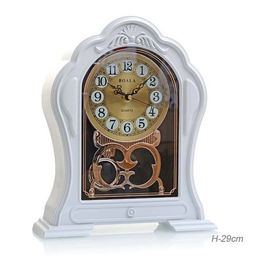 Часы настольные / T2897 /уп 20/белые - Галеонтрейд фото 2