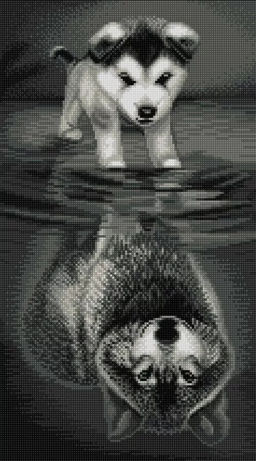 Рисунок на ткани (Бисер) КОНЁК арт. 1460 Воображение 3 25х45 см