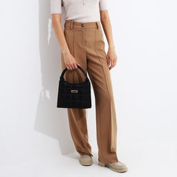 Сумка-тоут на молнии, цвет чёрный - Simaland фото 4