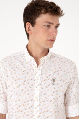 Erkek Haki Uzun Kollu G_mlek Sepette S_rpriz _ndirim - U.s. polo assn фото 2