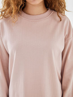 Bisiklet Yaka Kad?n Sweatshirt