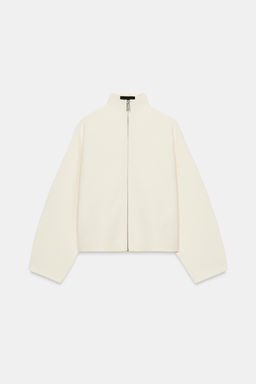 ZIP-UP KNIT CARDIGAN - Zara фото 12