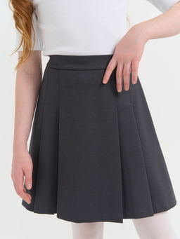 Юбка со складками Графит 7+ - Bungly фото 2