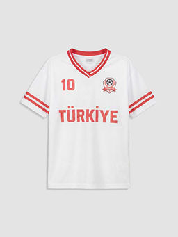 T?rkiye Bask?l? K?z ?ocuk Forma Ti??rt