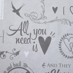 Постельное бельё Этель дуэт Love 143*215 см - 2 шт, 240*220 см, 70*70 см -2 шт, 100% хлопок, бязь 125 г  фото 5