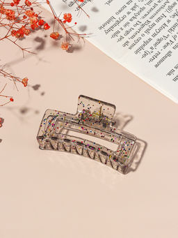 Цена за 12 шт. Крабик для волос «Айлин», прямой, 6.5 см, МИКС