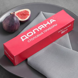 Цена за 5 шт. Ложка столовая Доляна «Плэйн Бритиш», длина 19.1 см, толщина 1.2 мм