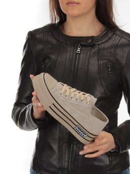 05-6036-22 BROWN Кроссовки женские (искусственные материалы) - No name фото 2