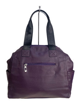 Женская сумка из искусственной кожи, цвет фиолетовый