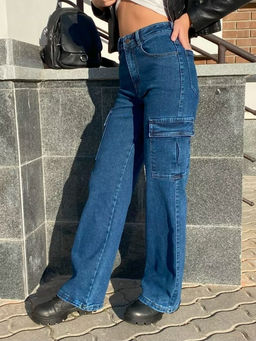 Джинсы трубы с карманами Уценка, Артикул: 112107 - Liketon фото 6