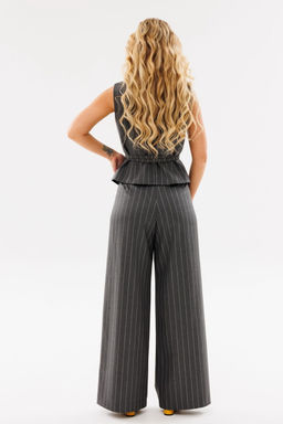 Костюм AmberA 2081 полоска серый фото 2