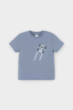 Crockid _ КР 302608/серо-голубой к512 фуфайка д/мал яс