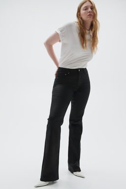 Curvy Fit Bootcut High Jeans - H&m фото 2