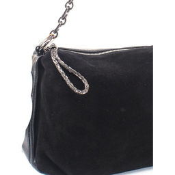 Сумка женская иск/кожа+нат/замша BT-V 8730, 1отд+еврокарман, плечевой ремень, черный SALE 258483 - Adelia фото 4