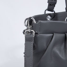 Сумка-тоут на молнии, цвет серый - Simaland фото 5