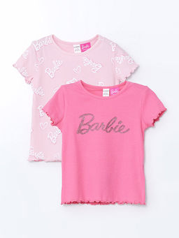 Barbie Bask?l? Penye F?rf?rl? K?z Bebek Ti??rt 2li